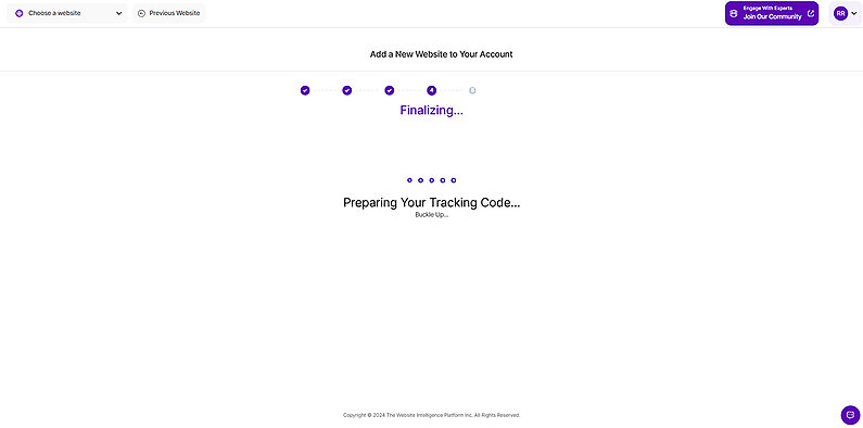 preparing your tracking code