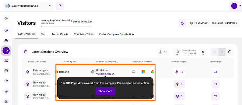Some General Hints for Company Reveal