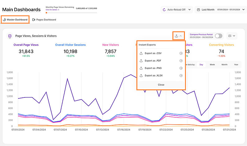 Descărcați datele dvs.