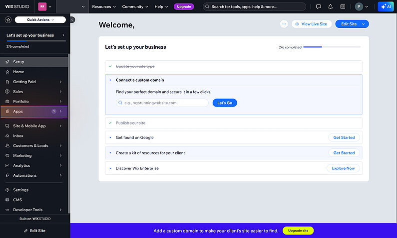 Öffnen Sie den App-Markt