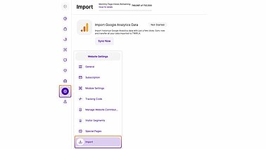 Google Analytics Importer